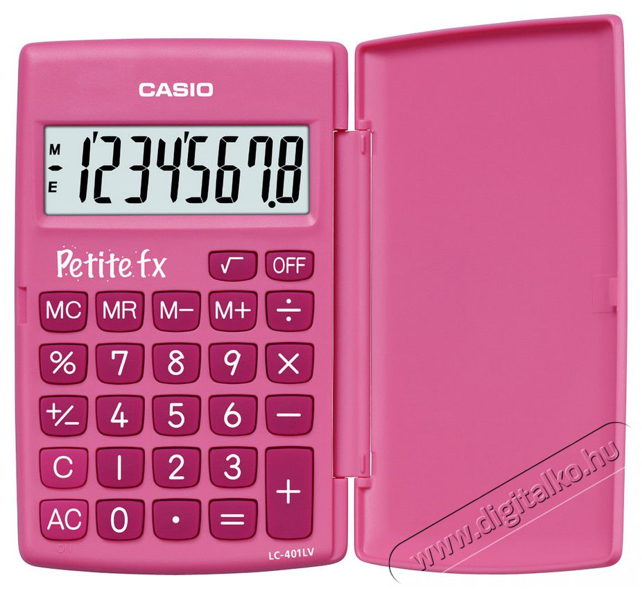 Casio LC-401LV Sz&aacute;mol&oacute;g&eacute;p - pink Iroda &eacute;s sz&aacute;m&iacute;t&aacute;stechnika - Sz&aacute;mol&oacute;g&eacute;p - Zsebsz&aacute;mol&oacute;g&eacute;p - 262074