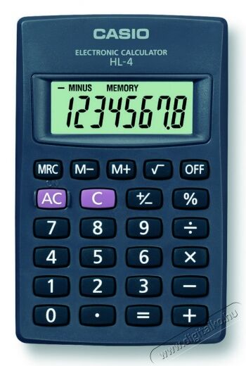 Casio HL-4 Sz&aacute;mol&oacute;g&eacute;p Iroda &eacute;s sz&aacute;m&iacute;t&aacute;stechnika - Sz&aacute;mol&oacute;g&eacute;p - Zsebsz&aacute;mol&oacute;g&eacute;p - 262066