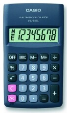 Casio HL-815L Számológép - fekete Iroda és számítástechnika - Számológép - Zsebszámológép - 262067