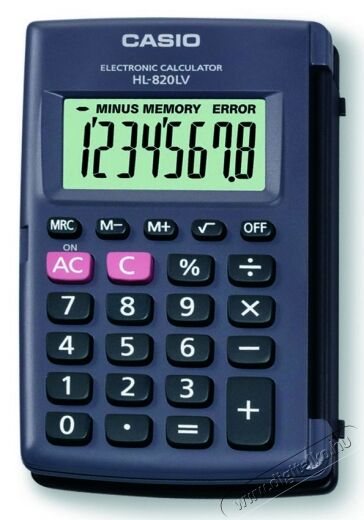 Casio HL-820LV Sz&aacute;mol&oacute;g&eacute;p Iroda &eacute;s sz&aacute;m&iacute;t&aacute;stechnika - Sz&aacute;mol&oacute;g&eacute;p - Zsebsz&aacute;mol&oacute;g&eacute;p - 262069