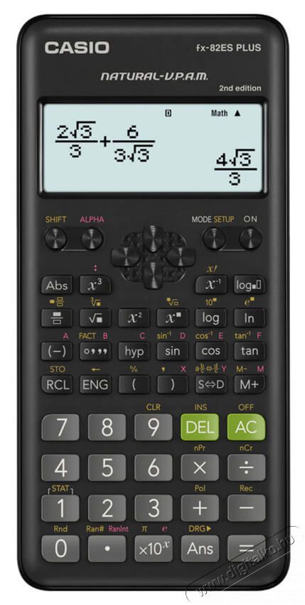 Casio FX82ESPLUS2 tudom&aacute;nyos sz&aacute;mol&oacute;g&eacute;p Iroda &eacute;s sz&aacute;m&iacute;t&aacute;stechnika - Sz&aacute;mol&oacute;g&eacute;p - Tudom&aacute;nyos - 365213