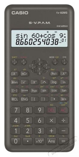 Casio FX 82MS 2E tudom&aacute;nyos sz&aacute;mol&oacute;g&eacute;p Iroda &eacute;s sz&aacute;m&iacute;t&aacute;stechnika - Sz&aacute;mol&oacute;g&eacute;p - Tudom&aacute;nyos - 386997