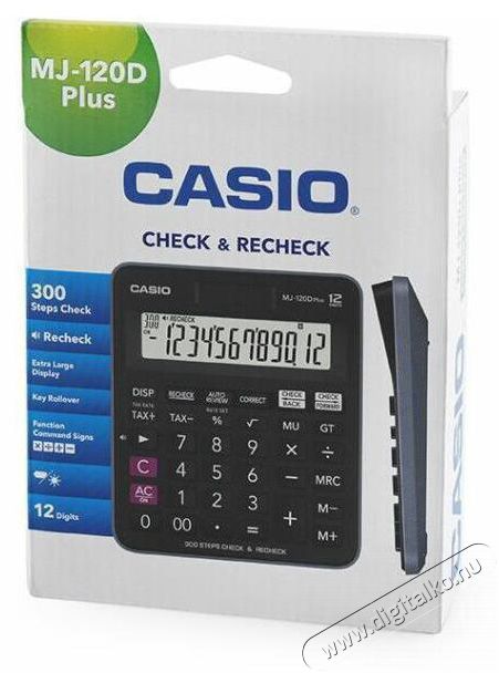 Casio MJ 120D Plus sz&aacute;mol&oacute;g&eacute;p Iroda &eacute;s sz&aacute;m&iacute;t&aacute;stechnika - Sz&aacute;mol&oacute;g&eacute;p - Irodai - 300265