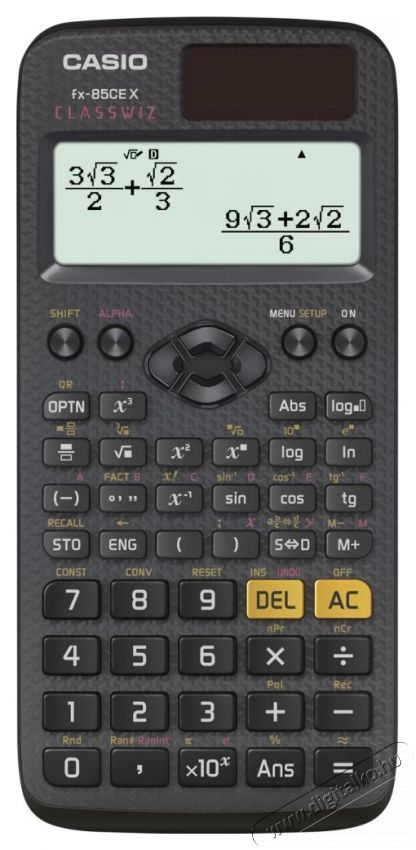 Casio FX 85 CE X sz&aacute;mol&oacute;g&eacute;p Iroda &eacute;s sz&aacute;m&iacute;t&aacute;stechnika - Sz&aacute;mol&oacute;g&eacute;p - Zsebsz&aacute;mol&oacute;g&eacute;p - 321701