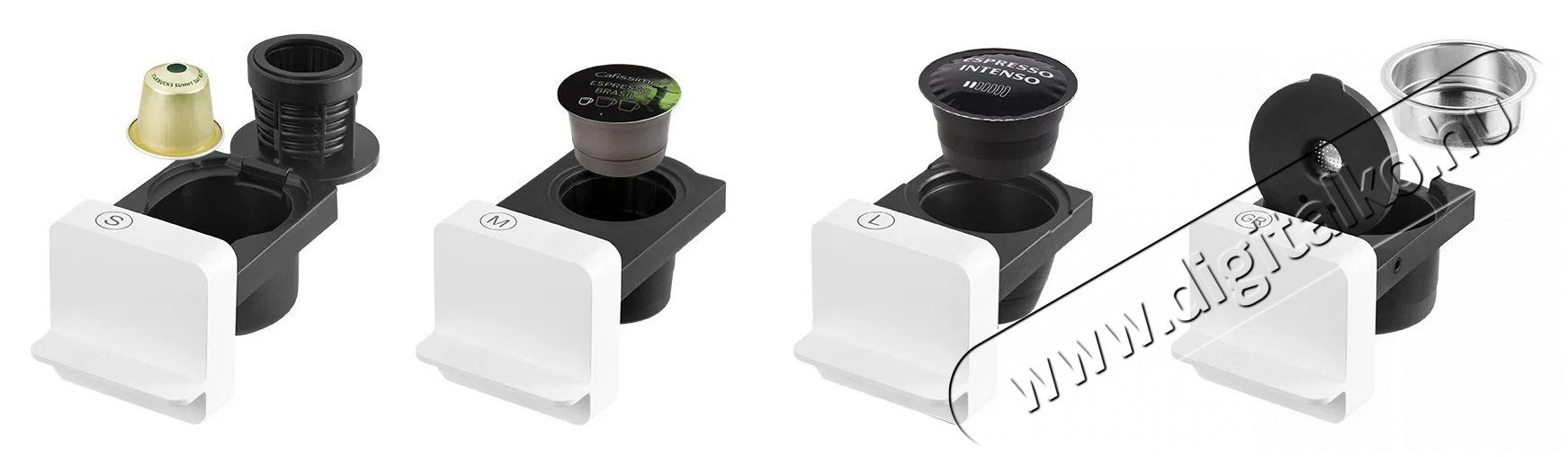 Catler ES 702 Porto W Konyhai term&eacute;kek - K&aacute;v&eacute;főző / k&aacute;v&eacute;&ouml;rlő / kieg&eacute;sz&iacute;tő - Kapszul&aacute;s / podos k&aacute;v&eacute;főző - 503668