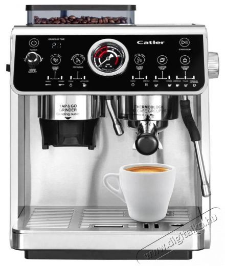 Catler ES 910 Eszpressz&oacute; k&aacute;v&eacute;főző Konyhai term&eacute;kek - K&aacute;v&eacute;főző / k&aacute;v&eacute;&ouml;rlő / kieg&eacute;sz&iacute;tő - Pressz&oacute; k&aacute;v&eacute;főző - 503675