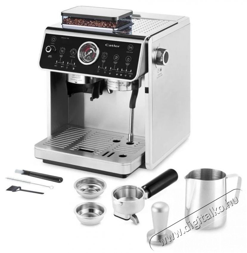 Catler ES 910 Eszpressz&oacute; k&aacute;v&eacute;főző Konyhai term&eacute;kek - K&aacute;v&eacute;főző / k&aacute;v&eacute;&ouml;rlő / kieg&eacute;sz&iacute;tő - Pressz&oacute; k&aacute;v&eacute;főző - 503675