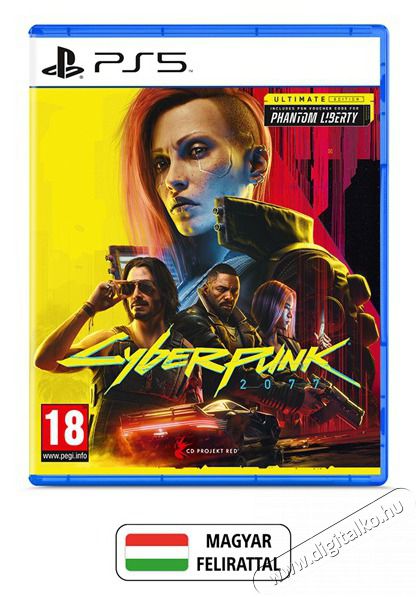 CD PROJEKT Cyberpunk 2077 Ultimate Edition (magyar felirattal) PS5 j&aacute;t&eacute;kszoftver Iroda &eacute;s sz&aacute;m&iacute;t&aacute;stechnika - J&aacute;t&eacute;k konzol - Playstation 5 (PS5) j&aacute;t&eacute;k - 507507