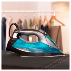 Cecotec Fast Furious 5055 Pro Vasal&oacute;, 3100 W, ker&aacute;mia talp, folyamatos gőz 65 g/m, gőzkit&ouml;r&eacute;s 255 g/perc, fekete/k&eacute;k H&aacute;ztart&aacute;s / Otthon / K&uuml;lt&eacute;r - Vasal&oacute; - Vasal&oacute; - 533159