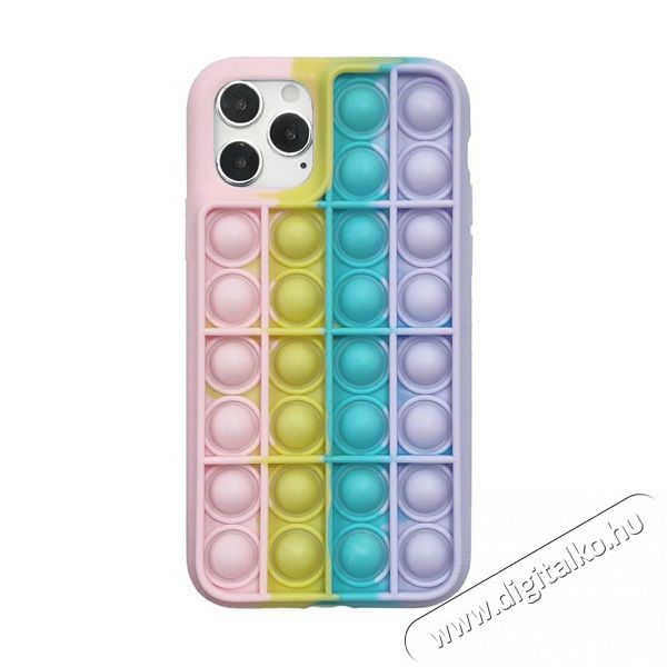 Cellect CEL-BUB-SAM-A72-PY Galaxy A72 Pop it p&uacute;der-s&aacute;rga h&aacute;tlap Mobil / Kommunik&aacute;ci&oacute; / Smart - Mobiltelefon kieg&eacute;sz&iacute;tő / tok - Tok / h&aacute;tlap - 394175