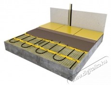 C&F Technics elektromos fűtőszőnyeg padl&oacute;fűt&eacute;shez, 1500W + Digit&aacute;lis padl&oacute;&eacute;rz&eacute;kelős termoszt&aacute;t, 10 m&sup2; H&aacute;ztart&aacute;s / Otthon / K&uuml;lt&eacute;r - Fűt&eacute;s - Hősug&aacute;rz&oacute; / fűtőtest - 536289
