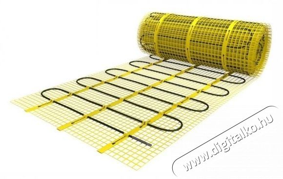 C&F Technics elektromos fűtőszőnyeg padl&oacute;fűt&eacute;shez, 1500W + Digit&aacute;lis padl&oacute;&eacute;rz&eacute;kelős termoszt&aacute;t, 10 m&sup2; H&aacute;ztart&aacute;s / Otthon / K&uuml;lt&eacute;r - Fűt&eacute;s - Hősug&aacute;rz&oacute; / fűtőtest - 536289