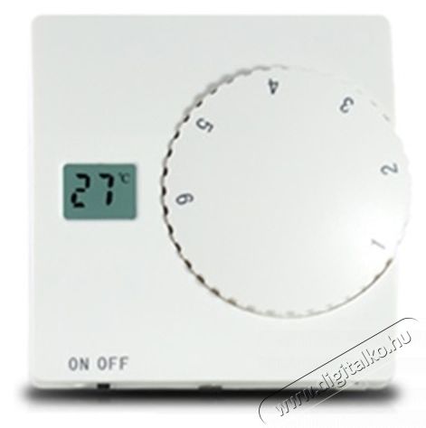 C&F Technics padl&oacute;burkolat al&aacute; telep&iacute;thető fűt&eacute;scső, (17W) 300W + Anal&oacute;g padl&oacute;&eacute;rz&eacute;kelős termoszt&aacute;t MTH 811, 17.6 m H&aacute;ztart&aacute;s / Otthon / K&uuml;lt&eacute;r - Fűt&eacute;s - Hősug&aacute;rz&oacute; / fűtőtest - 536295