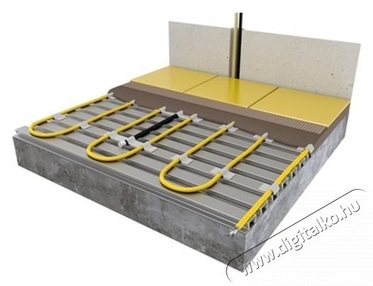 C&F Technics padl&oacute;burkolat al&aacute; telep&iacute;thető fűt&eacute;scső, (17W) 300W + Anal&oacute;g padl&oacute;&eacute;rz&eacute;kelős termoszt&aacute;t MTH 811, 17.6 m H&aacute;ztart&aacute;s / Otthon / K&uuml;lt&eacute;r - Fűt&eacute;s - Hősug&aacute;rz&oacute; / fűtőtest - 536295