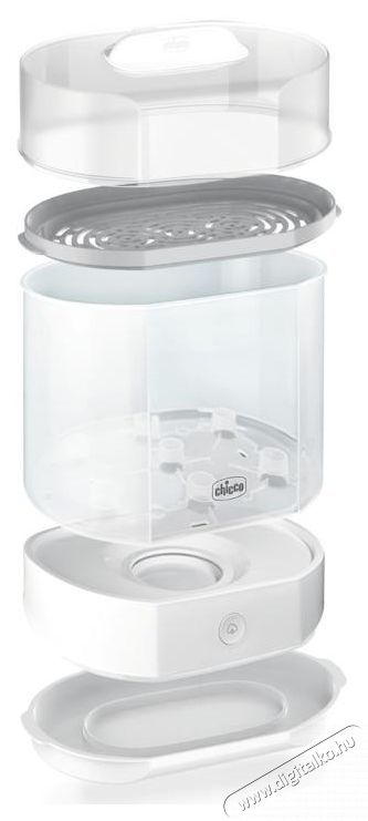 Chicco 3 in 1 Steril Natural Elektromos gőzsteriliz&aacute;tor, Feh&eacute;r Sz&eacute;ps&eacute;g&aacute;pol&aacute;s / Eg&eacute;szs&eacute;g - Baba mama term&eacute;k - Steriliz&aacute;l&oacute; - 533172