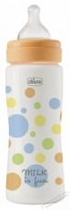Chicco Perfect Easy cumis&uuml;veg, 330 ml, PP, Szilikon cumi, Gyors foly&aacute;s&uacute;, Fi&uacute;knak, 4 h&oacute;nap+ Sz&eacute;ps&eacute;g&aacute;pol&aacute;s / Eg&eacute;szs&eacute;g - Baba mama term&eacute;k - Cumis&uuml;veg / cumi / etet&eacute;s kieg&eacute;sz&iacute;tő - 533166