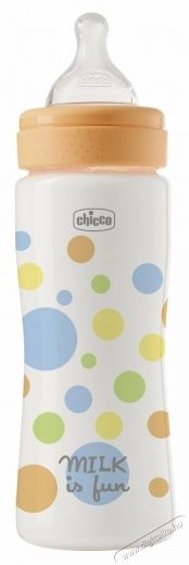 Chicco Perfect Easy cumis&uuml;veg, 330 ml, PP, Szilikon cumi, Gyors foly&aacute;s&uacute;, Fi&uacute;knak, 4 h&oacute;nap+ Sz&eacute;ps&eacute;g&aacute;pol&aacute;s / Eg&eacute;szs&eacute;g - Baba mama term&eacute;k - Cumis&uuml;veg / cumi / etet&eacute;s kieg&eacute;sz&iacute;tő - 533166