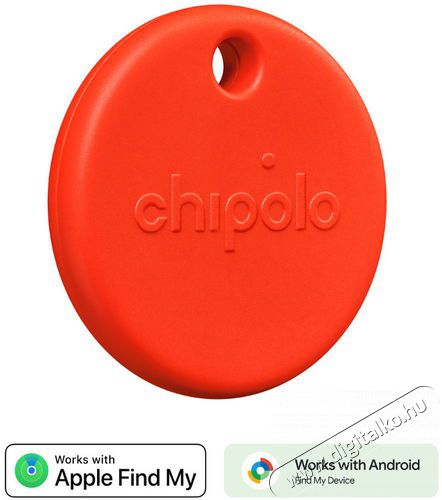 Chipolo POP Bluetooth lok&aacute;tor, piros Mobil / Kommunik&aacute;ci&oacute; / Smart - Okos eszk&ouml;z - Egy&eacute;b okos eszk&ouml;z - 528914