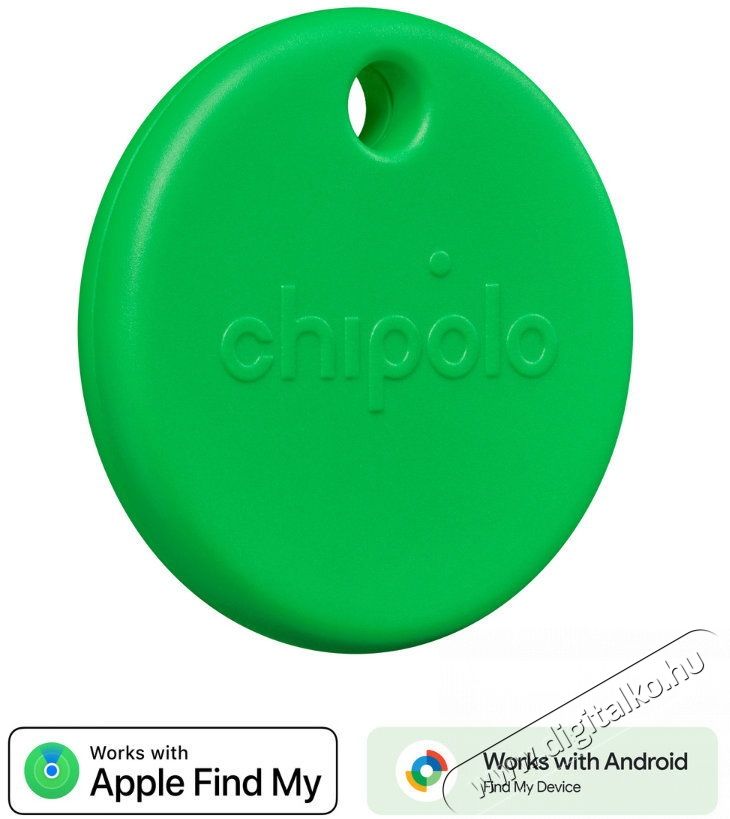 Chipolo POP Bluetooth lok&aacute;tor, z&ouml;ld Mobil / Kommunik&aacute;ci&oacute; / Smart - Okos eszk&ouml;z - Egy&eacute;b okos eszk&ouml;z - 528916