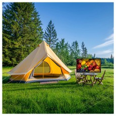 CHiQ L32M9PD Powerbank Camping Telev&iacute;zi&oacute;k - LED telev&iacute;zi&oacute; - 720p HD Ready felbont&aacute;s&uacute; - 505801