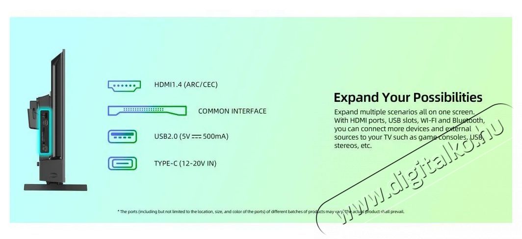 CHiQ L32M9PD Powerbank Camping Telev&iacute;zi&oacute;k - LED telev&iacute;zi&oacute; - 720p HD Ready felbont&aacute;s&uacute; - 505801