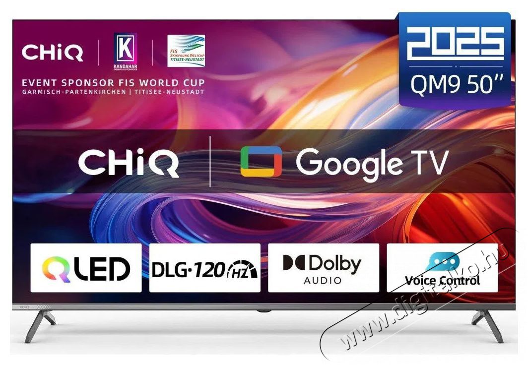 CHiQ U50QM9V Telev&iacute;zi&oacute;k - LED telev&iacute;zi&oacute; - UHD 4K felbont&aacute;s&uacute; - 505803
