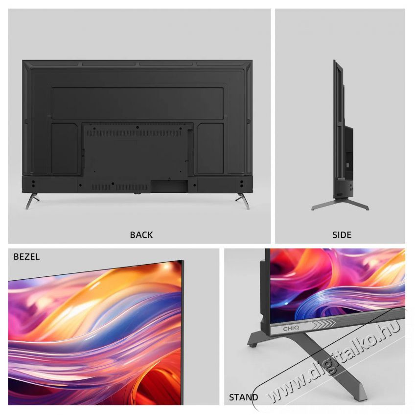 CHiQ U50QM9V Telev&iacute;zi&oacute;k - LED telev&iacute;zi&oacute; - UHD 4K felbont&aacute;s&uacute; - 505803
