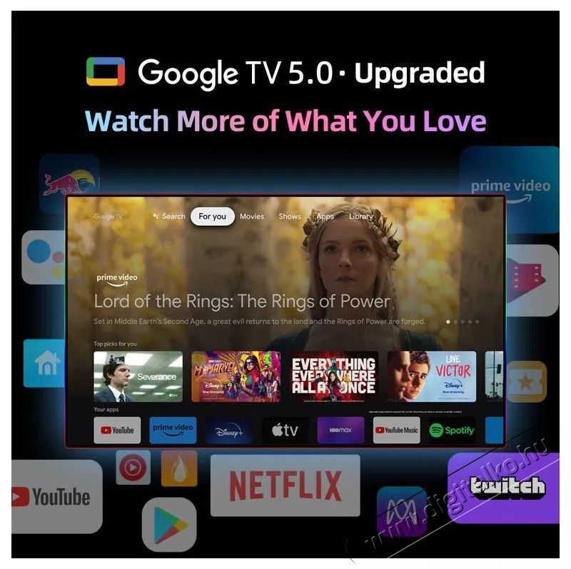 CHiQ U50QM9V Telev&iacute;zi&oacute;k - LED telev&iacute;zi&oacute; - UHD 4K felbont&aacute;s&uacute; - 505803