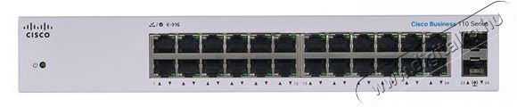 Cisco CBS110-24T 24x GbE LAN 2x combo GbE RJ45/SFP port nem menedzselhető switch Iroda &eacute;s sz&aacute;m&iacute;t&aacute;stechnika - H&aacute;l&oacute;zat - Switch - 387902