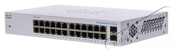 Cisco CBS110-24T 24x GbE LAN 2x combo GbE RJ45/SFP port nem menedzselhető switch Iroda &eacute;s sz&aacute;m&iacute;t&aacute;stechnika - H&aacute;l&oacute;zat - Switch - 387902