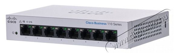 Cisco CBS110-8T-D 8x GbE LAN port nem menedzselhető switch Iroda &eacute;s sz&aacute;m&iacute;t&aacute;stechnika - H&aacute;l&oacute;zat - Switch - 436685