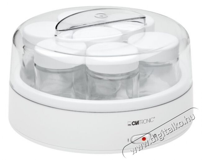 Clatronic JM3344 joghurt k&eacute;sz&iacute;tő Konyhai term&eacute;kek - Konyhai kisg&eacute;p (s&uuml;t&eacute;s / főz&eacute;s / hűt&eacute;s / &eacute;telk&eacute;sz&iacute;t&eacute;s) - Konyhai k&uuml;l&ouml;nlegess&eacute;g - 322208