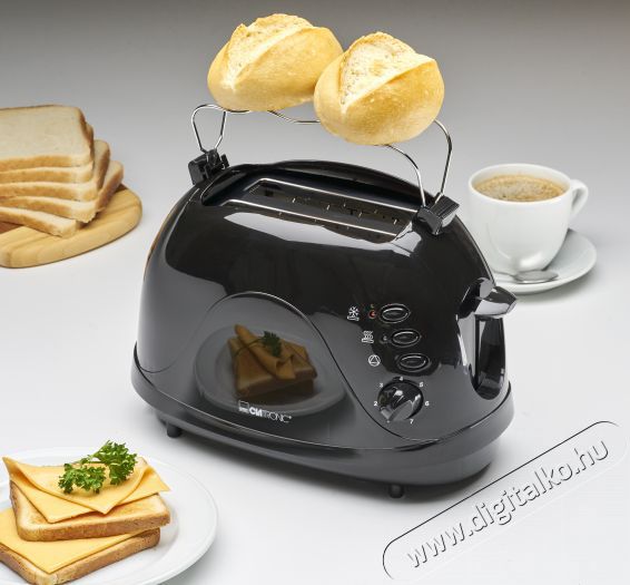 Clatronic TA 3565 Keny&eacute;rpir&iacute;t&oacute; - fekete Konyhai term&eacute;kek - Konyhai kisg&eacute;p (s&uuml;t&eacute;s / főz&eacute;s / hűt&eacute;s / &eacute;telk&eacute;sz&iacute;t&eacute;s) - Keny&eacute;rpir&iacute;t&oacute; - 347936