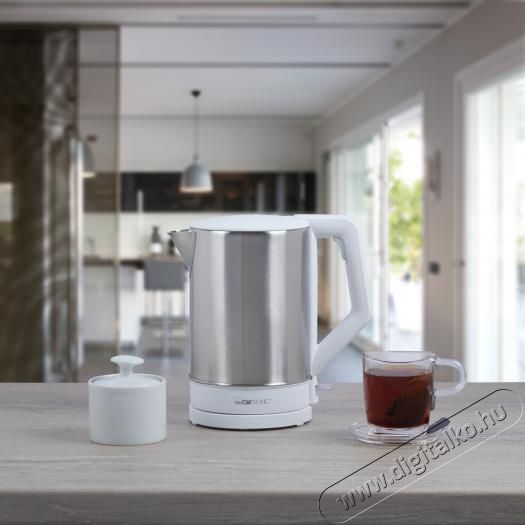 Clatronic WKS 3692 v&iacute;zforral&oacute; - feh&eacute;r Konyhai term&eacute;kek - V&iacute;zforral&oacute; / teafőző - 347960
