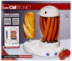 Clatronic HDM 3420 Hotdog k&eacute;sz&iacute;tő Konyhai term&eacute;kek - Konyhai kisg&eacute;p (s&uuml;t&eacute;s / főz&eacute;s / hűt&eacute;s / &eacute;telk&eacute;sz&iacute;t&eacute;s) - Konyhai k&uuml;l&ouml;nlegess&eacute;g - 360542