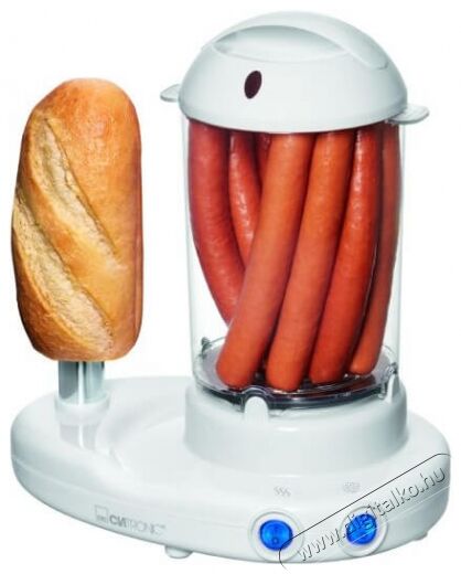 Clatronic HDM 3420 Hotdog k&eacute;sz&iacute;tő Konyhai term&eacute;kek - Konyhai kisg&eacute;p (s&uuml;t&eacute;s / főz&eacute;s / hűt&eacute;s / &eacute;telk&eacute;sz&iacute;t&eacute;s) - Konyhai k&uuml;l&ouml;nlegess&eacute;g - 360542