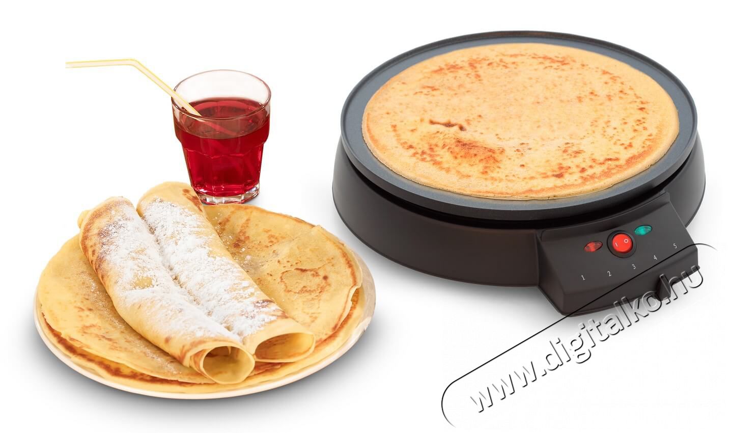 Clatronic CM3372 palacsinta k&eacute;sz&iacute;tő Konyhai term&eacute;kek - Konyhai kisg&eacute;p (s&uuml;t&eacute;s / főz&eacute;s / hűt&eacute;s / &eacute;telk&eacute;sz&iacute;t&eacute;s) - S&uuml;tem&eacute;ny / palacsinta k&eacute;sz&iacute;tő g&eacute;p - 336521