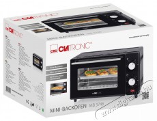 Clatronic MB 3746 mini s&uuml;tő Konyhai term&eacute;kek - S&uuml;tő-főzőlap, tűzhely (szabadon&aacute;ll&oacute;) - Mini s&uuml;tő / mini grill / mini konyha - 374755