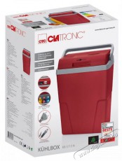 Clatronic KB 3713 piros-sz&uuml;rke hűtődoboz Konyhai term&eacute;kek - Hűtő, fagyaszt&oacute; (szabadon&aacute;ll&oacute;) - Hordozhat&oacute; hűtőt&aacute;ska - 410268