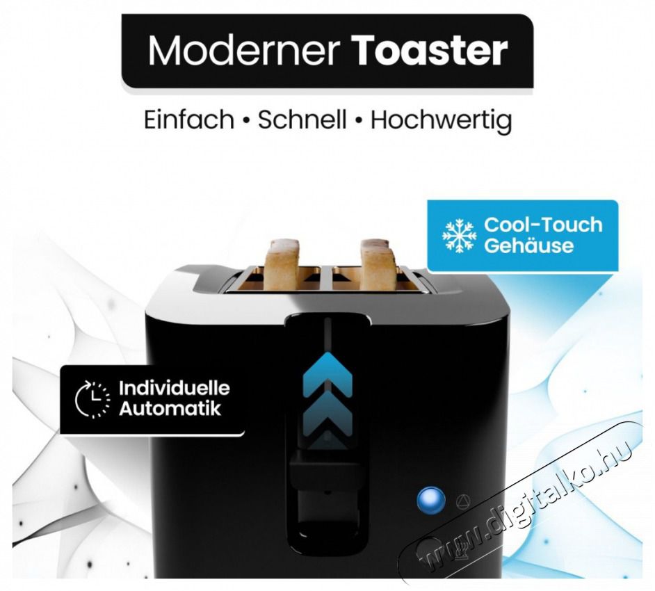 Clatronic TA 3801 fekete keny&eacute;rpir&iacute;t&oacute; Konyhai term&eacute;kek - Konyhai kisg&eacute;p (s&uuml;t&eacute;s / főz&eacute;s / hűt&eacute;s / &eacute;telk&eacute;sz&iacute;t&eacute;s) - Keny&eacute;rpir&iacute;t&oacute; - 510343