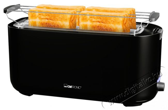 Clatronic TA 3802 fekete keny&eacute;rpir&iacute;t&oacute; Konyhai term&eacute;kek - Konyhai kisg&eacute;p (s&uuml;t&eacute;s / főz&eacute;s / hűt&eacute;s / &eacute;telk&eacute;sz&iacute;t&eacute;s) - Keny&eacute;rpir&iacute;t&oacute; - 510342