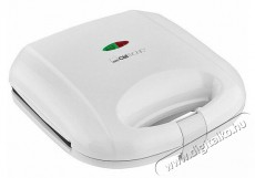 Clatronic ST 3813 feh&eacute;r szendvicss&uuml;tő Konyhai term&eacute;kek - Konyhai kisg&eacute;p (s&uuml;t&eacute;s / főz&eacute;s / hűt&eacute;s / &eacute;telk&eacute;sz&iacute;t&eacute;s) - Melegszendvics / gofri s&uuml;tő - 510346