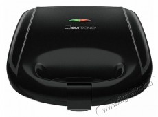 Clatronic ST 3814 fekete szendvicss&uuml;tő Konyhai term&eacute;kek - Konyhai kisg&eacute;p (s&uuml;t&eacute;s / főz&eacute;s / hűt&eacute;s / &eacute;telk&eacute;sz&iacute;t&eacute;s) - Melegszendvics / gofri s&uuml;tő - 510345