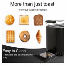 Clatronic TA 3802 fekete keny&eacute;rpir&iacute;t&oacute; Konyhai term&eacute;kek - Konyhai kisg&eacute;p (s&uuml;t&eacute;s / főz&eacute;s / hűt&eacute;s / &eacute;telk&eacute;sz&iacute;t&eacute;s) - Keny&eacute;rpir&iacute;t&oacute; - 510342