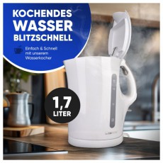 Clatronic WK 3819 feh&eacute;r v&iacute;zforral&oacute; Konyhai term&eacute;kek - V&iacute;zforral&oacute; / teafőző - 513300