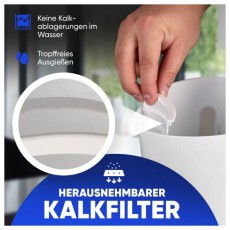 Clatronic WK 3819 feh&eacute;r v&iacute;zforral&oacute; Konyhai term&eacute;kek - V&iacute;zforral&oacute; / teafőző - 513300