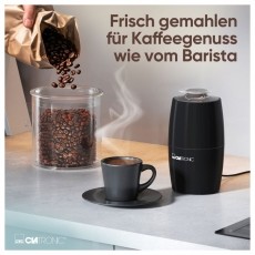 Clatronic KSW 3806 fekete elektromos k&aacute;v&eacute;dar&aacute;l&oacute; Konyhai term&eacute;kek - K&aacute;v&eacute;főző / k&aacute;v&eacute;&ouml;rlő / kieg&eacute;sz&iacute;tő - K&aacute;v&eacute;dar&aacute;l&oacute; / őrlő - 531158