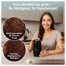 Clatronic KSW 3806 fekete elektromos k&aacute;v&eacute;dar&aacute;l&oacute; Konyhai term&eacute;kek - K&aacute;v&eacute;főző / k&aacute;v&eacute;&ouml;rlő / kieg&eacute;sz&iacute;tő - K&aacute;v&eacute;dar&aacute;l&oacute; / őrlő - 531158