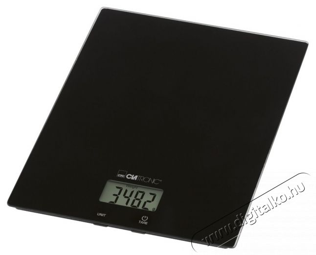 Clatronic KW 3820 fekete &uuml;veg konyhai m&eacute;rleg Konyhai term&eacute;kek - Konyhai m&eacute;rleg - 531156