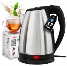 Clatronic WKS 3830 v&iacute;zforral&oacute; rozsdamentes ac&eacute;l - Konyhai term&eacute;kek - V&iacute;zforral&oacute; / teafőző - 531148